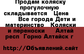 Продам коляску прогулочную, складывается › Цена ­ 3 000 - Все города Дети и материнство » Коляски и переноски   . Алтай респ.,Горно-Алтайск г.